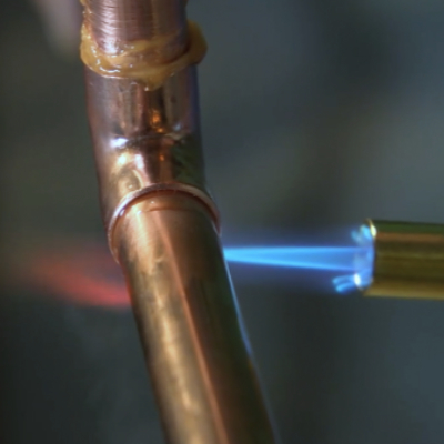 Solder A Copper Pipe